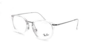 ray ban transparente femme