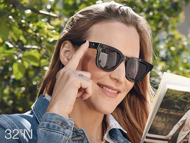 lunettes de soleil à la vue