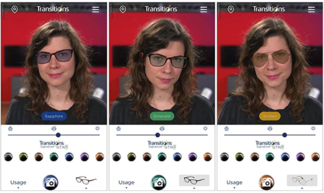 essayer des lunette virtuel