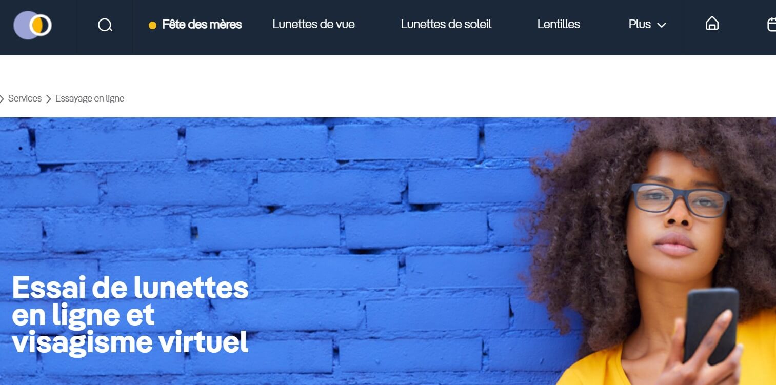 essayer des lunettes virtuellement